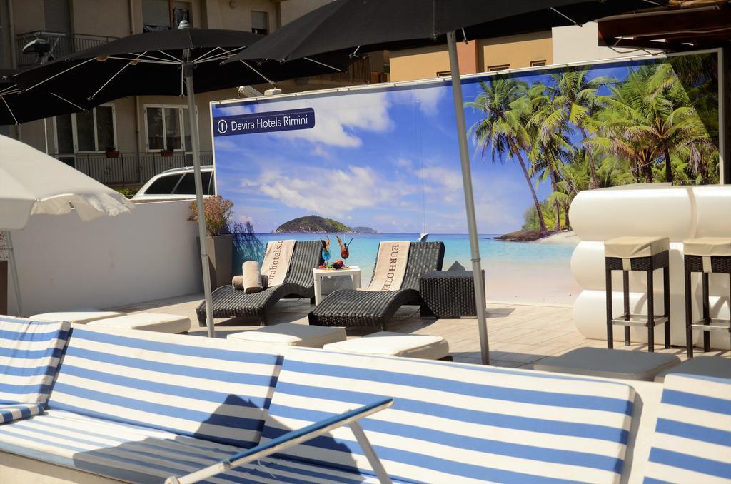 Eurhotel Rimini Bagian luar foto
