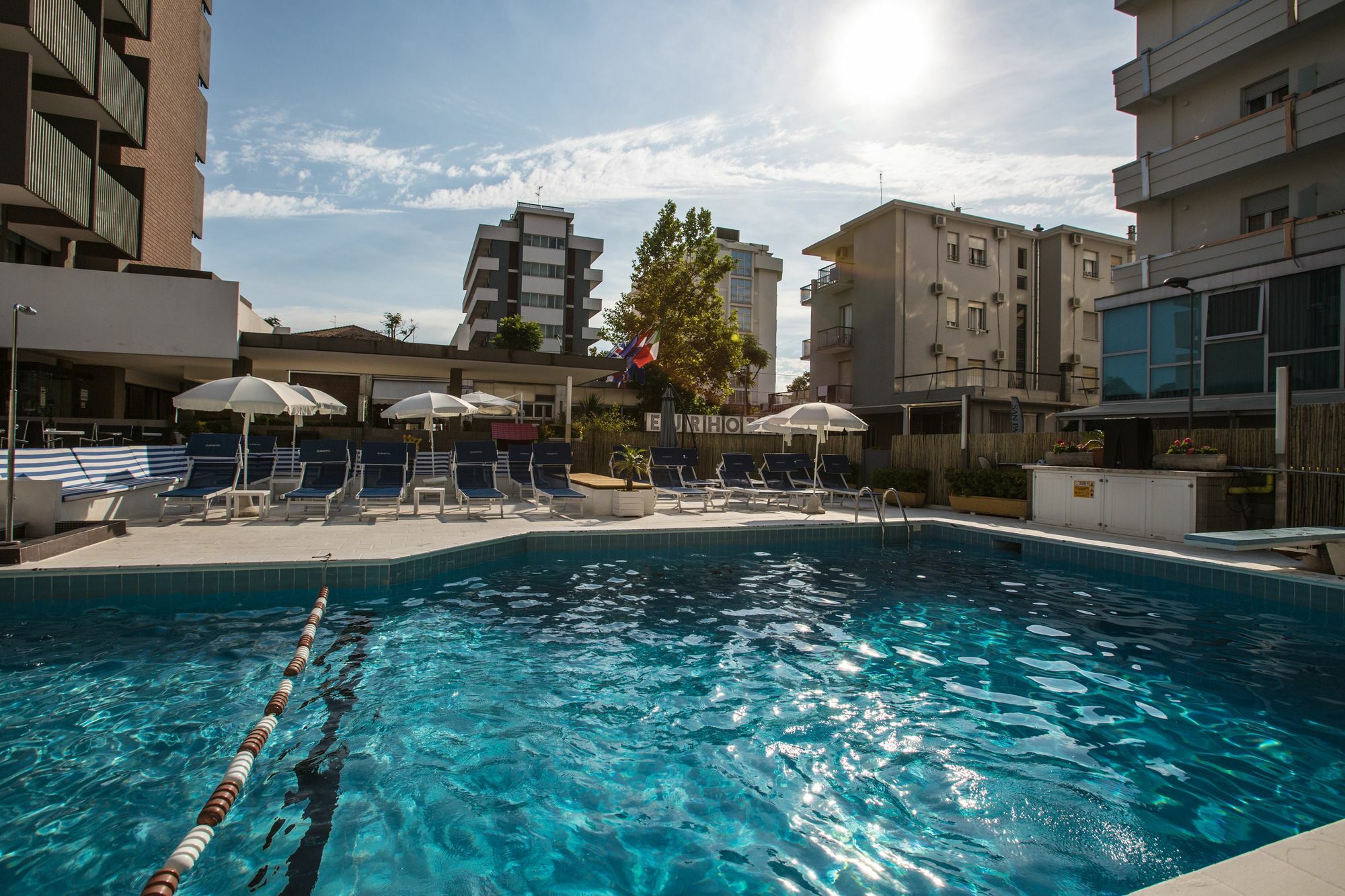 Eurhotel Rimini Bagian luar foto